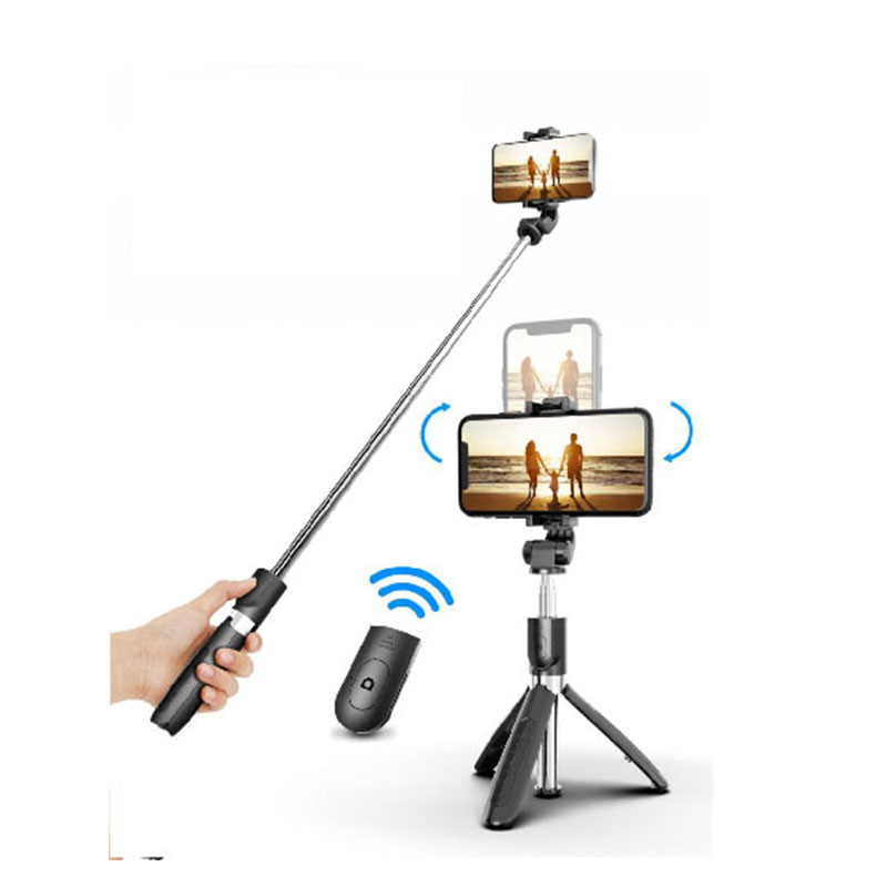 Portable Selfie Stick with Remote Shutter