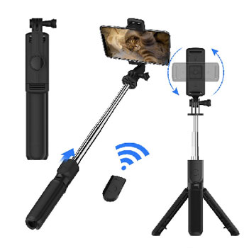 Extendable Selfie Stick tripod with  wireless Remote